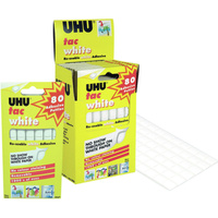 UHU TAC ADHESIVE White Putties Pack of 80