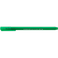 STAEDTLER TRIPLUS¬Æ BROADLINER Pen Green Box of 10