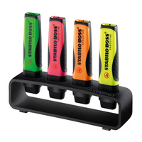 STABILO BOSS HIGHLIGHTER Executive Desk, Set of 4
