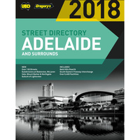 UBD STREET DIRECTORY 2018 Adelaide - 56th Edition