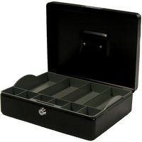 ESSELTE CLASSIC CASH BOX No.12 300x230x90mm Black
