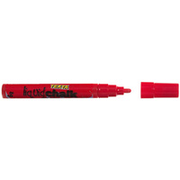 TEXTA LIQUID CHALK MARKER Dry Wipe Bullet 4.5mm Nib Red
