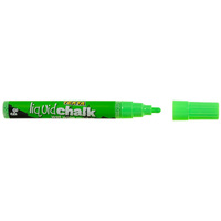 TEXTA LIQUID CHALK MARKER Wet Wipe Bullet 4.5mm Nib Green