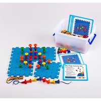 EDX EDUCATION GEO PEGS And Peg Board Activity Set