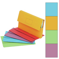 MARBIG SLIMPICK WALLET BRIGHT Foolscap Assorted Pack of 10