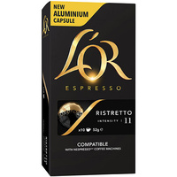 L'OR ESPRESSO CAPSULES RISTRETTO 11 Box 100