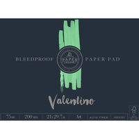 The Paper House Valentino Bleedproof Pad A4 75gsm 200 Sheets