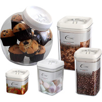 CONNOISSEUR FLIP-TITE CANISTER Square 1Litre