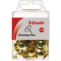 ESSELTE DRAWING PINS 45100 Brass Pack of 150