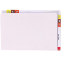 AVERY SHELF LATERAL FILES F/C Twin Tab Xtra H/Duty White Box of 100