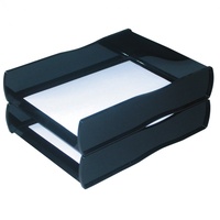 ESSELTE NOUVEAU DOCUMENT TRAY Black