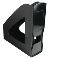 ESSELTE NOUVEAU MAGAZINE FILE Black