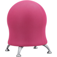 SAFCO ZENERGY BALL CHAIR Pink Fabric
