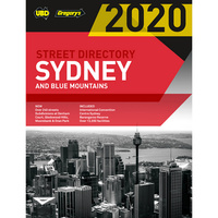 UBD STREET DIRECTORY 2020 Sydney And Blue Mountains 56th Edition