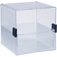 ESSELTE SHELF MODULAR SYSTEM 6x6 Cube 1 Draw Clear