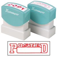 XSTAMPER STAMP CX-BN 1211 POSTED DATE RED
