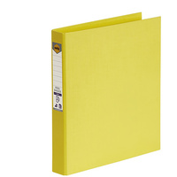 MARBIG RING BINDER A4 2D Ring 25mm Yellow