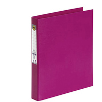 MARBIG RING BINDER A4 2D Ring 25mm Pink