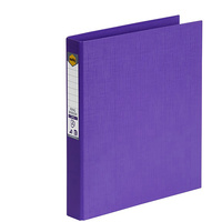 MARBIG RING BINDER A4 2D Ring 25mm Purple
