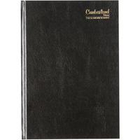 CUMBERLAND CLASSIC DIARY Day To Page Casebound A5 Black
