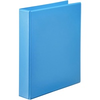MARBIG CLEARVIEW INSERT BINDER A4 2D RING 25MM MARINE