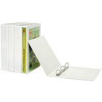 MARBIG INSERT BINDERS A4 2D Ring 38mm White