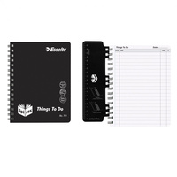 SPIRAX NOTEBOOK ORGANISER Range A5 96 Page Things To Do Black