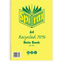 SPIRAX NOTEBOOK RECYCLED 810 A4 120 Page