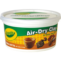 Crayola Air Dry Clay Tan 1.13kg