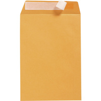 CUMBERLAND ENVELOPE POCKET DLX Strip Seal Plain Gold Box of 500