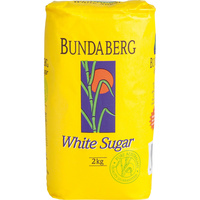 BUNDABERG WHITE SUGAR 2KG PACK