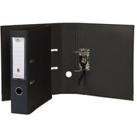 MARBIG LEVER ARCH FILE Foolscap Quickfile Professional Black