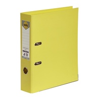 MARBIG LEVER ARCH FILE A4 Polyethylene Lemon