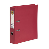 MARBIG LEVER ARCH FILE A4 Polyethylene Deep Red