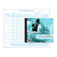 ZIONS 676S PAYROLL BOOK Write It Once 270X335mm