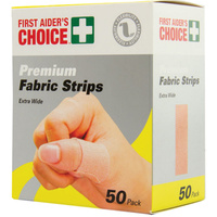 TRAFALGAR FABRIC STRIPS FAC Fabric Strips Box of 50