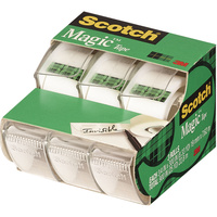 Scotch Magic Tape 3105 19mm x 7.6m Value Pack