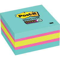 POST-IT 2027-RCR MEMO CUBES Pink Wave 400 Sheets 76x76mm