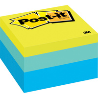 POST-IT 2056-RC NOTES 76x76mm Blue Wave 400 Sheets