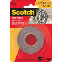 SCOTCH MOUNTING TAPE 411P Outdoor 2.5cm x 1.5m