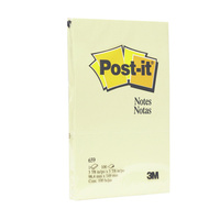 POST-IT 659 NOTES ORIGINAL 100Shts 98x149mm Yellow