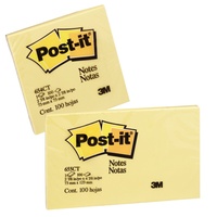 POST-IT 654-CT NOTES NEON Citrus Colours 100Shts 73x73mm