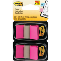 POST-IT FLAGS 680-BP2 25.4mm x 43.2mm Pink Twin Pack