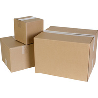 CUMBERLAND SHIPPING BOX Heavy Duty Brown 369mm x 305mm x 102mm Pack of 25