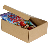 CUMBERLAND MAILING BOX Brown Address 363mm x 212m x 65mm Pack of 25