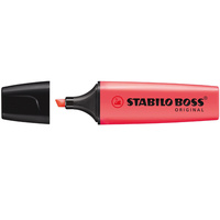 STABILO BOSS 70/40 HIGHLIGHTER Red