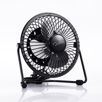 NERO USB MINI DESK FAN 10cm Black