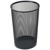 COMPASS ROUND WIRE MESH BIN 35Litres Black