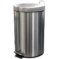 COMPASS STAINLESS STEEL Pedal Bin 12Litres