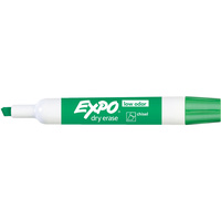 EXPO DRY ERASE CHISEL TIP Whiteboard Markers Green Pack of 12